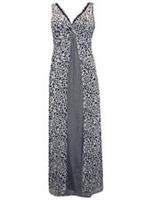 Fat Face Floral Print Twist Front Maxi Dress RRP was £45.00 10 12 14 - 10 Regular
