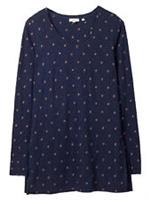 New Analee Foulard Ditsy Longline Top by Fat Face RRP ws£42 (22) - 12 Regular