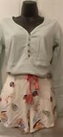 New Mint Henley Pyjama Short set TOP & BOTTOMS by Fat Face RRP ws £47.50 - Size 10 top with size 8 shorts Regular