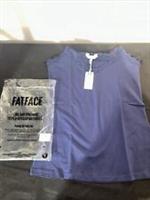 Fat Face V Neck Lace Vest. New Tagged Size Small - S Regular