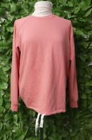 FAT FACE Plain Coord Sweat Jumper in Coral Pink UK Size 8 NEW BNWT - 8 Regular