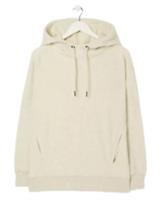 Fat Face Women Long Sleeve Newhaven Brushed Overhead Hoodie - Ivory (Imperfect) - 12 Regular