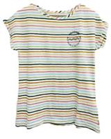 Fat Face Women's Short Sleeve Ivy Breton Stripe T-Shirt - Ivory Mix (Imperfect) - 12 Regular