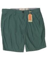 FAT FACE Mens Chino Shorts W38 XL Green Cotton P205 - 38 Regular