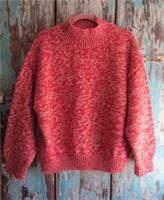 Fat Face Red & White Flecked "Casey Twist" Jumper size UK 16 - 16 Regular