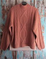 Fat Face V&A Archive Biscuit Cable Knit Jumper size 14 - 14 Regular