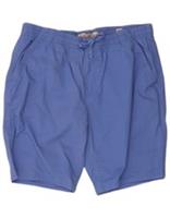 Fat Face Mens Chino Shorts W38 XL Blue Cotton AQ01 - 38 Regular