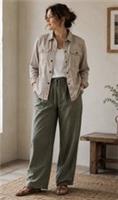 Fat Face Natural Cambourne Shacket Size 12 New Unworn Cotton - 12 Regular