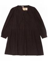 Fat Face Womens Long Sleeve Tiered Dress UK 24 4XL Black Paisley Cotton AA15 - 24 Regular