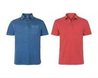 Fatface Mens Blue Rosehip Red Jersey Polo Shirt Top - XS Regular