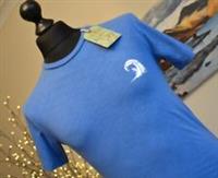 Fat Face Mens Crew Neck Tee T-Shirt Top SS Royal Blue Graphic Sz. XS - BNWT - XS Regular