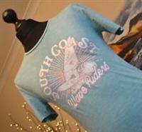 Fat Face Mens Crew Neck Tee T-Shirt Top SS Light Green South Coast Sz. XS - New - XS Regular