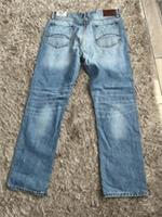 Fat Face Straight Stone Wash blue JEANS W 36 L 32 New With Tags - 36/32 Regular