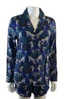 FatFace Leopard SHORT Pyjamas Viscose Elastic & Tie Waist New With Tags UK 8 - 8 Regular