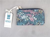Fat Face holder wallet purse floral faux leather design