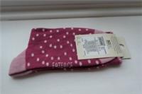 Fat Face Pink Dot Socks - Womens