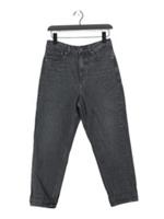 Fat Face Women's Jeans UK 10 Grey Cotton with Lyocell Modal Mom New with tags