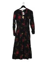 Fat Face Shirt Midi Dress UK8 in Multi