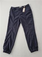 Fat Face Boston Cargo Trousers Women's 16R Navy Blue Stretch Tapered Joggers New - 16 Regular