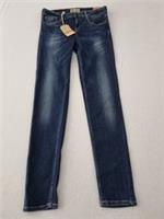 Fat Face Jeans Size 14 Regular Blue Mid Rise Super Skinny Women's New With tags - 14 Regular