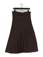 Fat Face Women's Midi Skirt UK 16 Brown Viscose New with tags