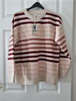 Fat Face Solange Striped Jumper Size 12 Multi Knit Womens New With Tags BNWT - 12 Regular