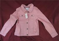 New FAT FACE Girls Pink Shrimp Denim Jacket Age10-11yrs Childs NWT