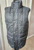 NWT Fat Face Paignton Gilet Dark Grey Mens XS Tall Padded Body Warmer Vest &pound;85 - XS Regular