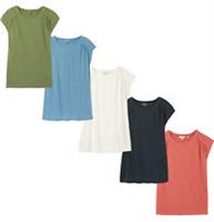 New Women Fat face Soft Cotton Rich Iona Crew T-Shirt Top Sizes 8 -24 RRP £27.50 - 14 Regular