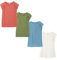 New Women Fat face Soft Cotton Rich Iona Crew T-Shirt Top Sizes 8 -24 RRP £27.50 - 10 Regular