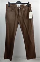 Fat Face Jeans Size 32R Light Brown Cotton Rich Denim Straight Leg Fit NEW F2 - 32R Regular