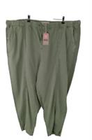 FatFace Women's Trousers Size 24R Green Tapered Cargo Drawstring RRP £55 New F2 - 24 Regular