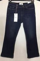 Fat Face Jeans Blue Crop Dark Wash Denim Cotton Elastane Blend Stretch UK 10 - 10 Regular