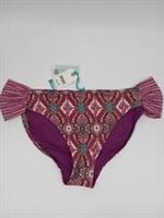 FatFace Porth Detail Paisley Bikini Bottom In Pink Mix Size 20 New F2 - 20 Regular