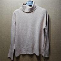 FAT FACE WOMEN'S HEATHER ROLL NECK JUMPER PINK PALE CORAL SIZE UK14 PIT-PIT 60CM - 14 Regular