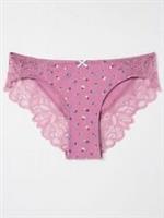 Fat Face Elsie Floral Cheeky Knickers in Berry Pink - 12 Regular