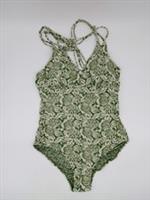 Fatface Women's Ani Damask Floral Swimsuit Dark Green Size 12 NWOT F2 - 12 Regular