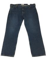 Fat Face Men's Jeans Size 42S Mid Blue Straight Leg Distressed Washed New F1 - 42 Regular