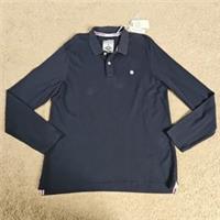 Mens Fat Face #20 The Linton Navy Polo L/S Size 3XL BNWT