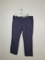 Fat Face Men's Trousers Size 36"/30" Navy Straight Leg Stretch Chinos New - 36 Regular