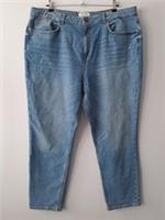 Fat Face Linton Tapered Jeans Size 20 Long Vintage Blue Denim BNWT W42 L29 - 20 Tall