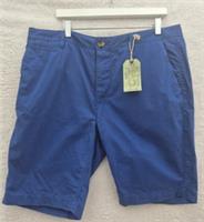 Fat Face Whitby Lightweight Royal Blue Chino Shorts Size 38 Brand New with Tags - 38 Regular