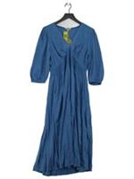 Fat Face Shirt Midi Dress UK16 in Blue