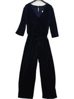 Fat Face Women's Jumpsuit UK 20 Blue Polyester New with tags