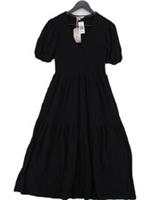 Fat Face Jumper Midi Dress UK8 in Black