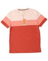Fat Face Mens T-Shirt Top Medium Red Striped Cotton DO01 - M Regular
