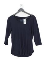 Fat Face Women's Top UK 14 Blue Cotton with Lyocell Modal Basic New with tags