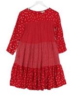 Fat Face A-Line Mini Dress UK10 in Red