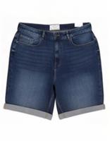 Fat Face Womens Bisley Bermuda Denim Shorts UK 16 Large W34 Blue Cotton AR05 - L Regular