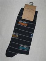 BNWT FAT FACE Mens Striped Multi Campervan Socks Navy Blue Size 6.5 - 9